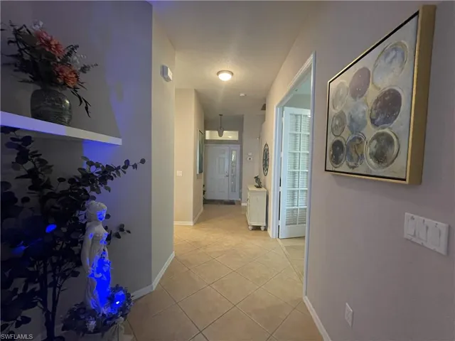 Hallway looking towards front door