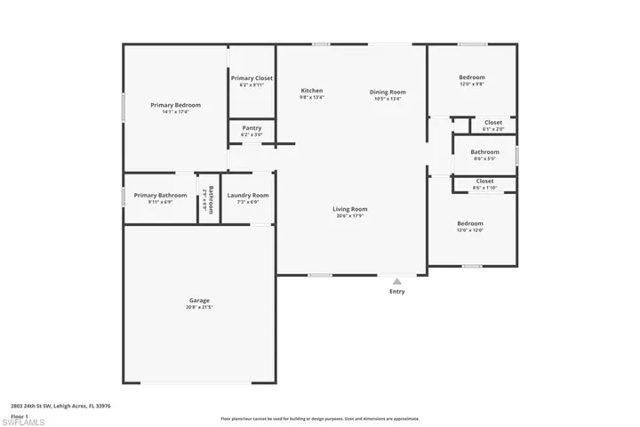 View of home floor plan