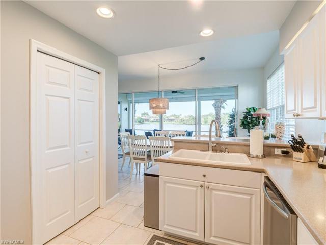 Pantry to the left.  Corian countertops