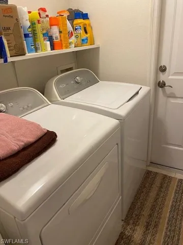 Washer & Dryer included!