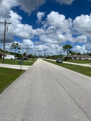 In front of home on Garden Blvd facing toward the north east
