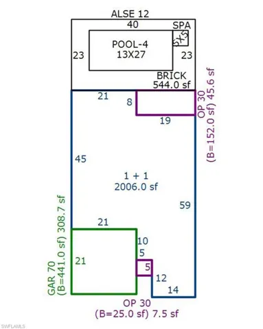View of layout