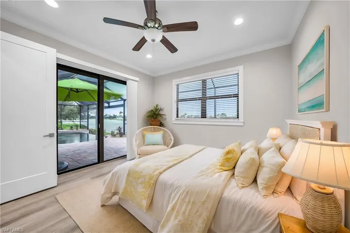 Virtually Staged bedroom or office