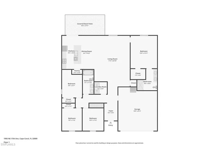 View of room layout