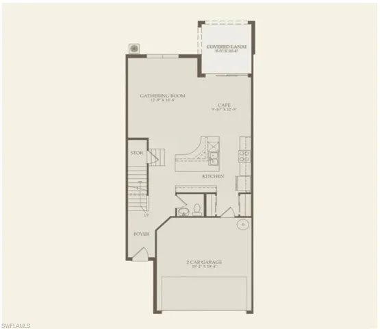 First level floor plan