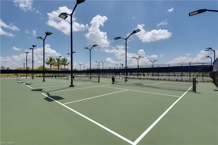 Pickleball courts