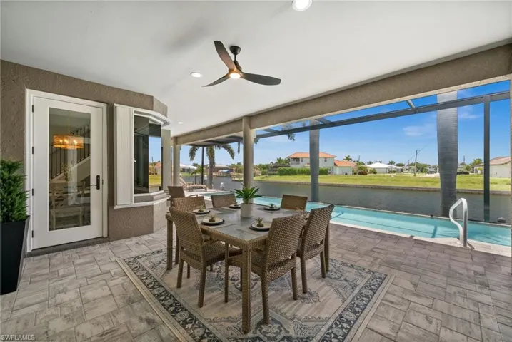 Large covered Lanai