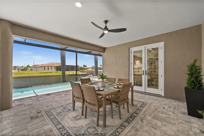 Large covered Lanai