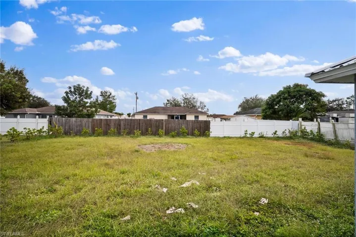 View of yard