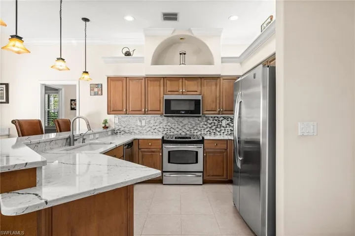 Updated kitchen with stainless appliances