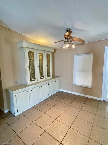 Dining room with built in China cabinet