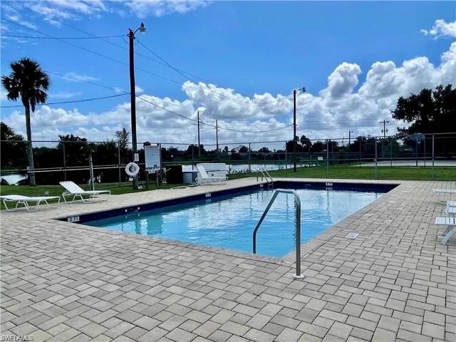 Heated community pool