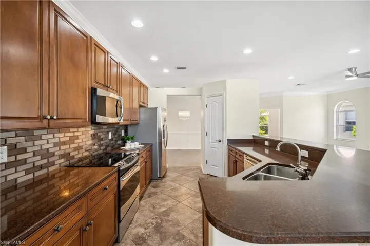 Open Kitchen with a Pantry