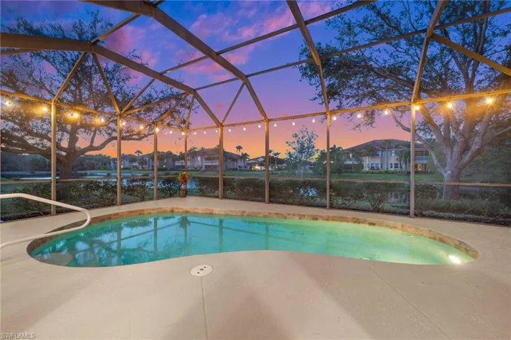 Enjoy Sunsets over the Water from the Pool