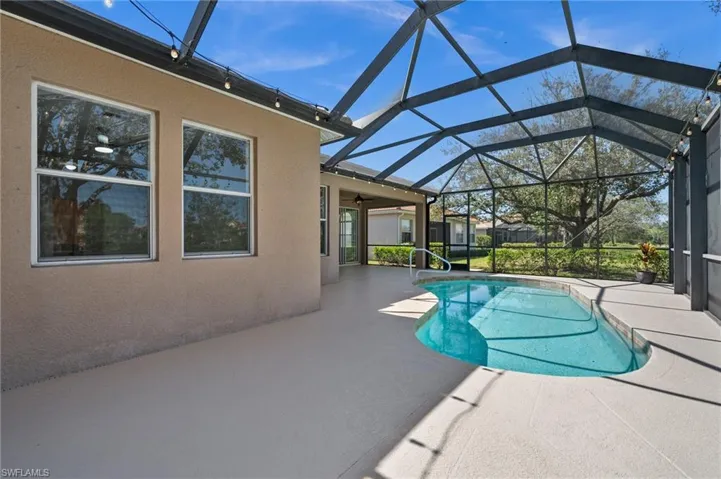 Pool and Lanai with screen cage