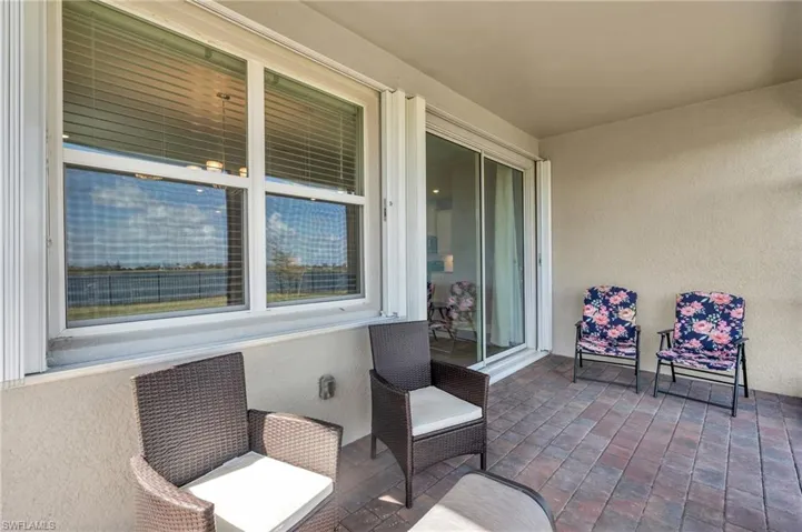 View of patio