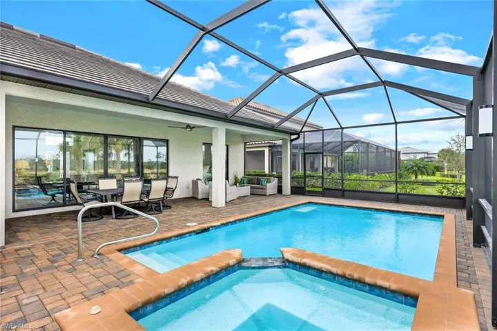Outdoor Pool and Spa views
