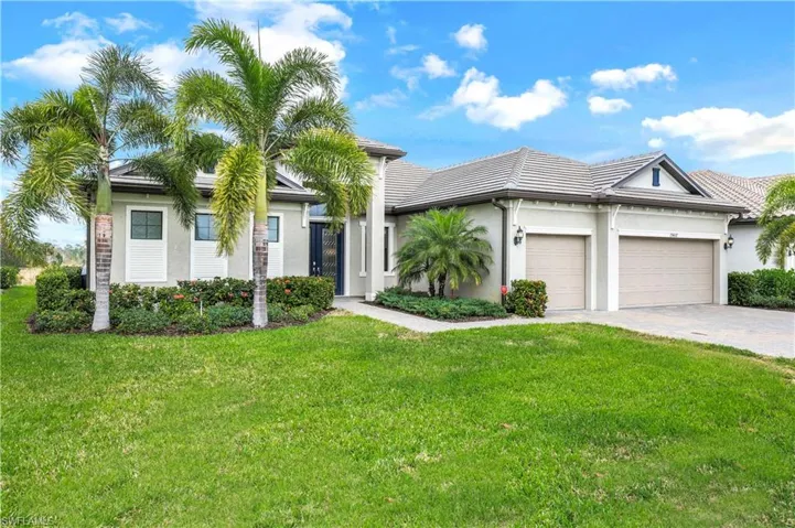 This 75' Wide Lot holds this beautiful home along with a 3 car garage.