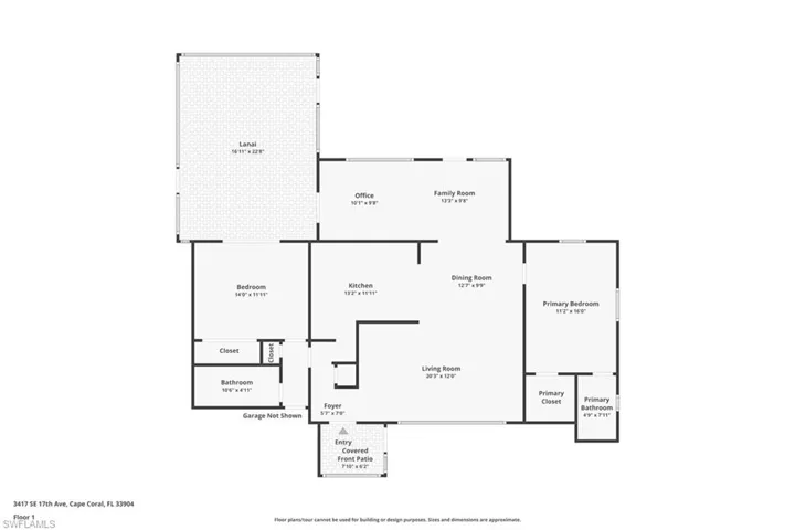 View of room layout