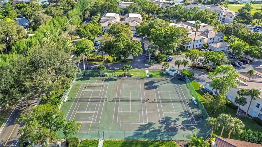 Aerial view of property's location