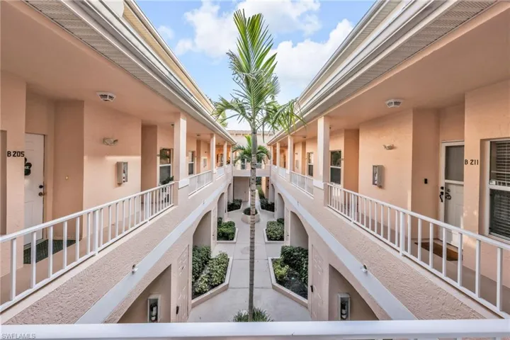 View of building courtyard