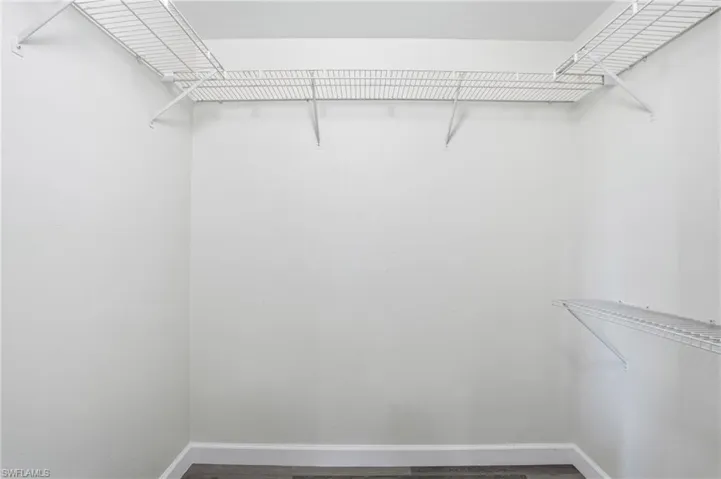 Closet in Primary bedroom