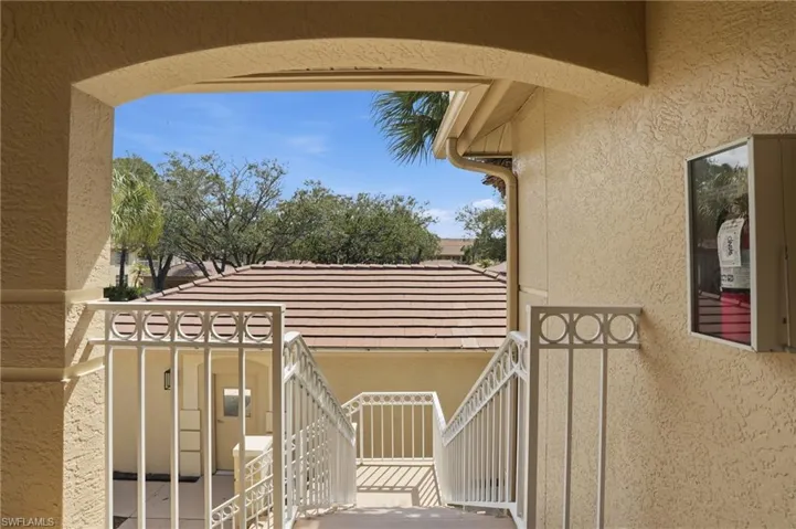 Steps leading to entry door