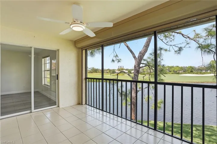 Screened lanai