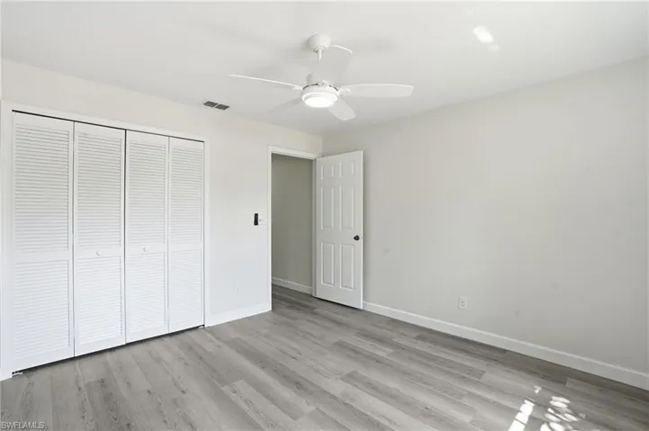 Lots of closet space