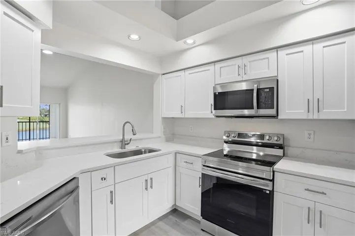 Abundant counter space
