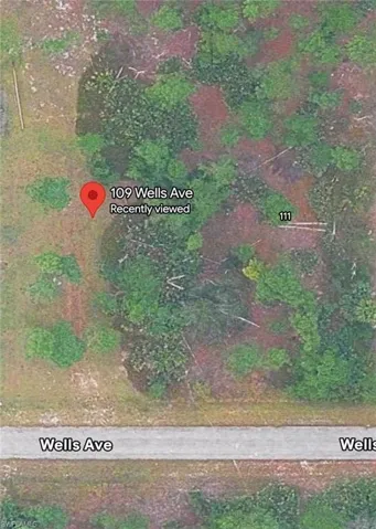 Property Location Map. Displaying the property address and surrounding area