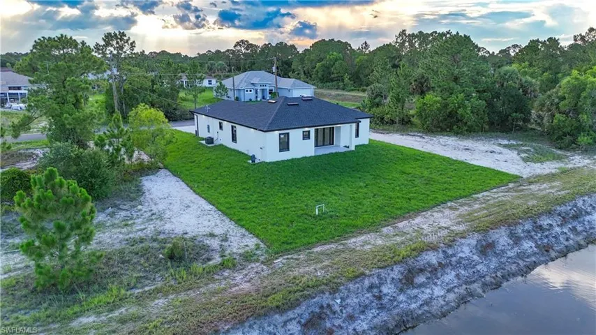 View from above of property