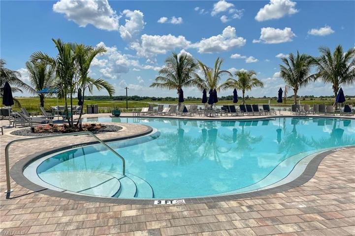 The waterfront pool at The Bunker Bar