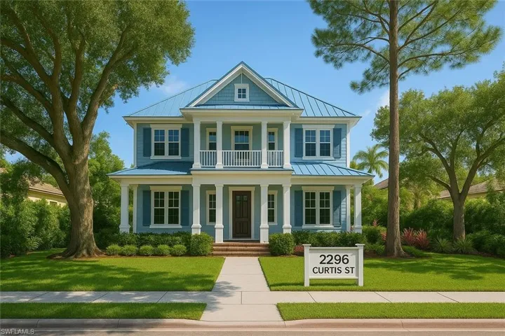 Front of house rendering