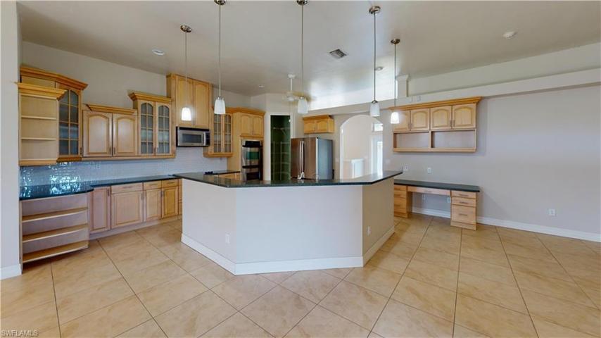 Kitchen and dining area