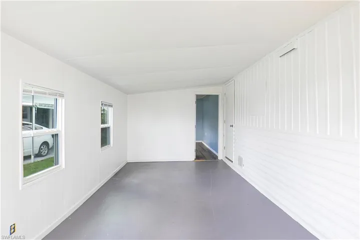 Empty room with plenty of natural light