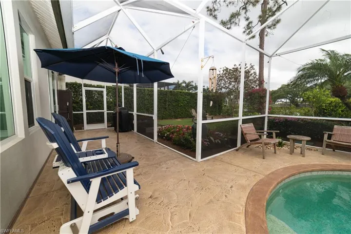 Pool featuring a patio