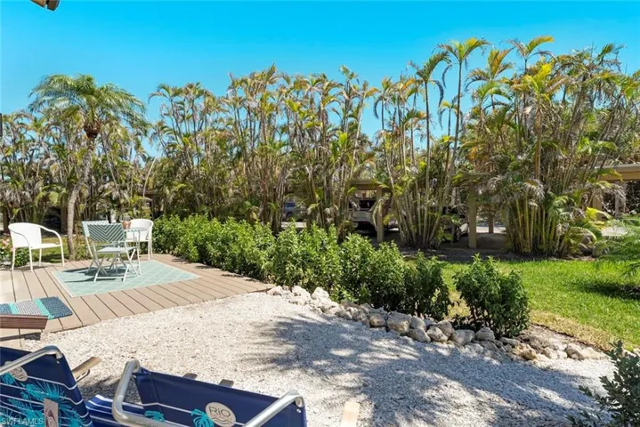View of patio / terrace with a wooden deck