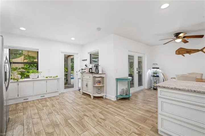 Kitchen with perfect spot for Coffee Bar