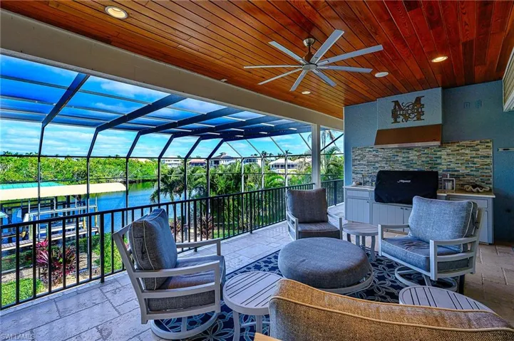 patio off main living area
