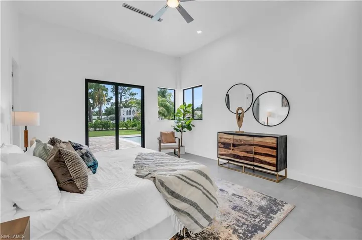 Staged Bedroom of sister property