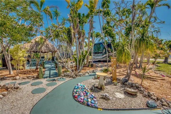 View of property's community with a gazebo