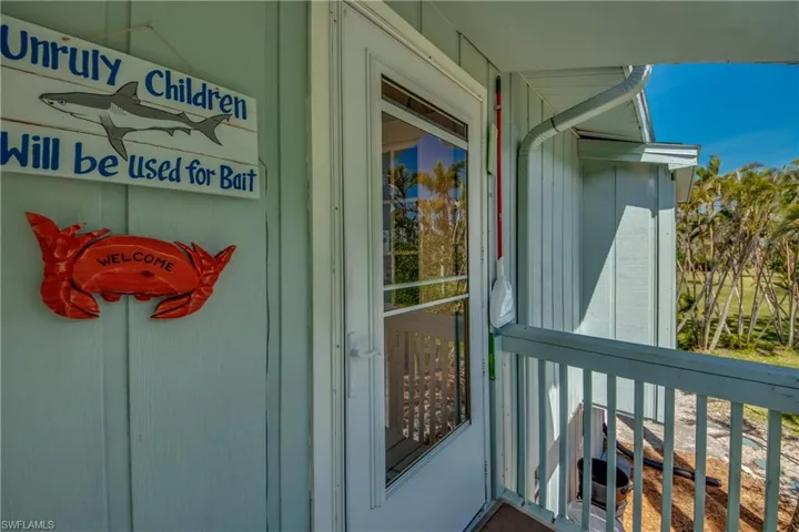 View of property entrance
