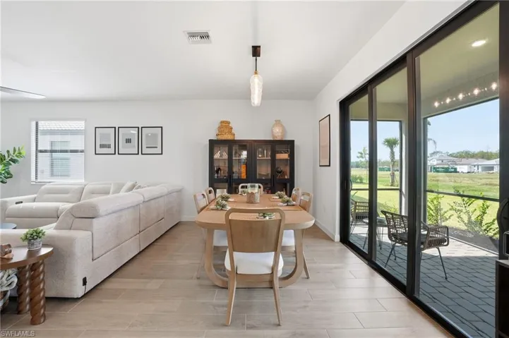 Dining room featuring wood finish floors
