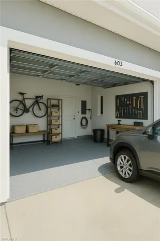 AI generated garage