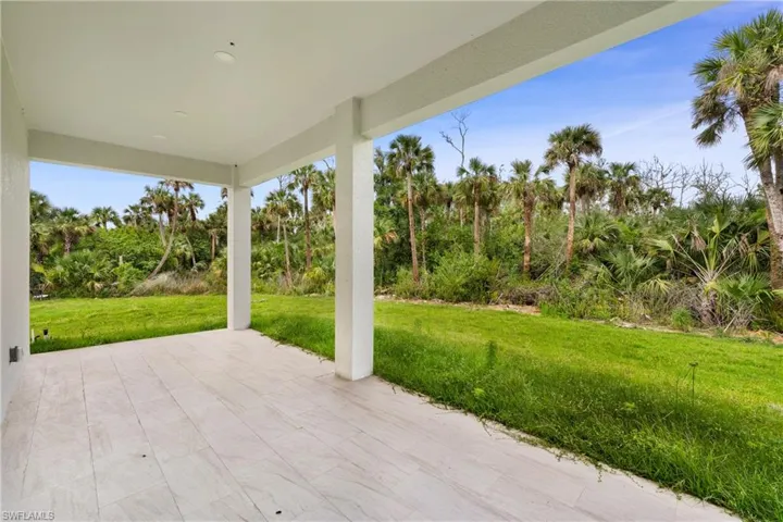 View of patio