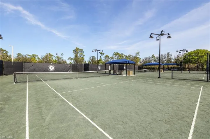 Har-Tru lighted Tennis court...5 total is enough to host competitions!