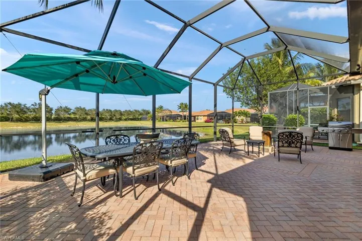 CALMING lake view...plus The BONUS of not looking into the rear of your neighbors' home! This is why the sellers waited for this lot!!!