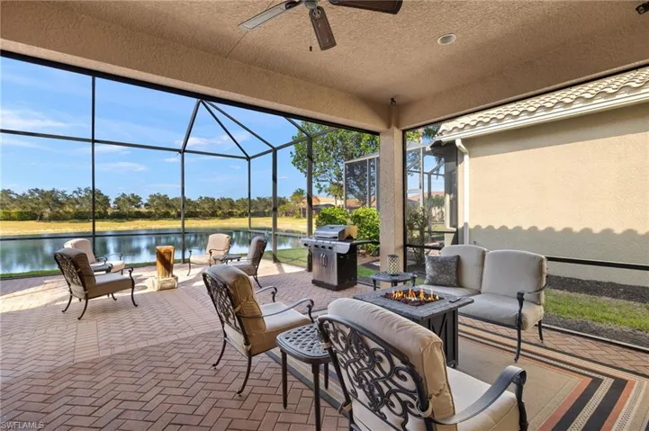 You can buy a beautiful home anywhere in SWFL...but this million dollar, private, lake view with sunset views is RARE! A must see!!