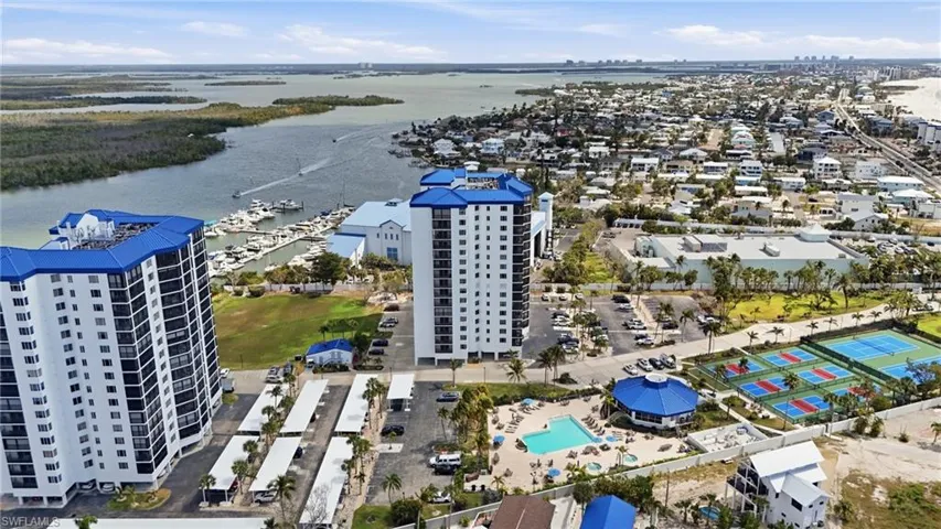 Bird's eye view of a large body of water - Virtually Edited Image